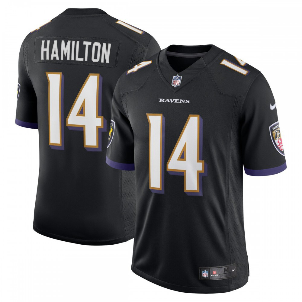 Men's Baltimore Ravens Black Limited Jersey