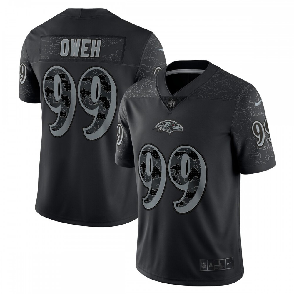 Men's Baltimore Ravens Black Limited Jersey
