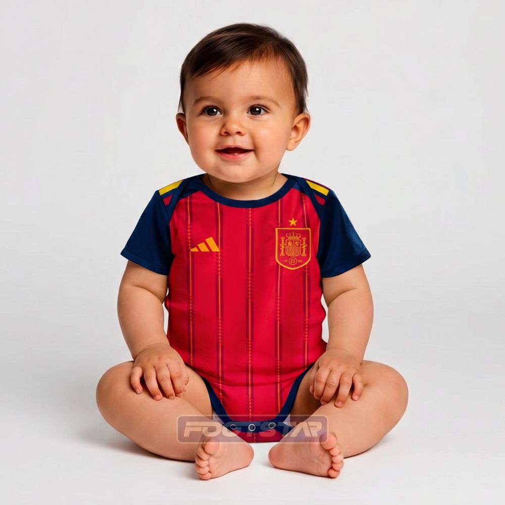 Kids' Spain 2026 Home Jersey