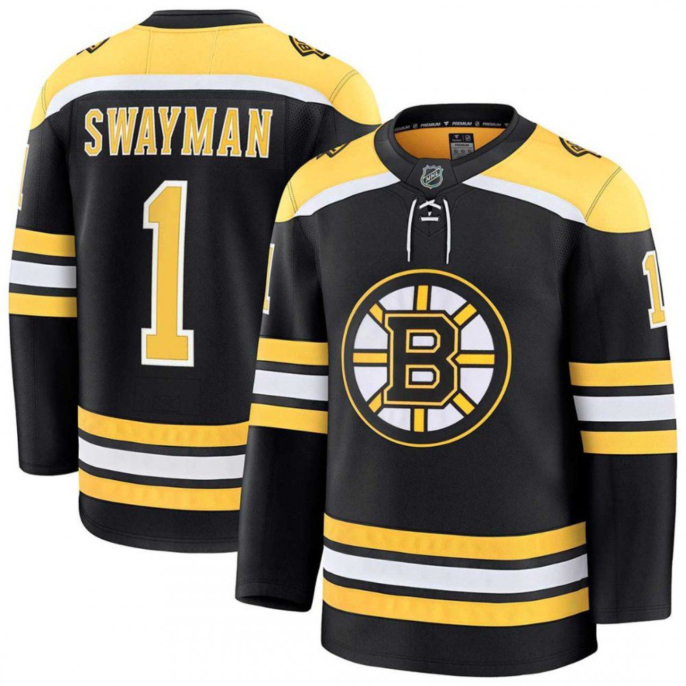 Men's Boston Bruins Black Home Jersey