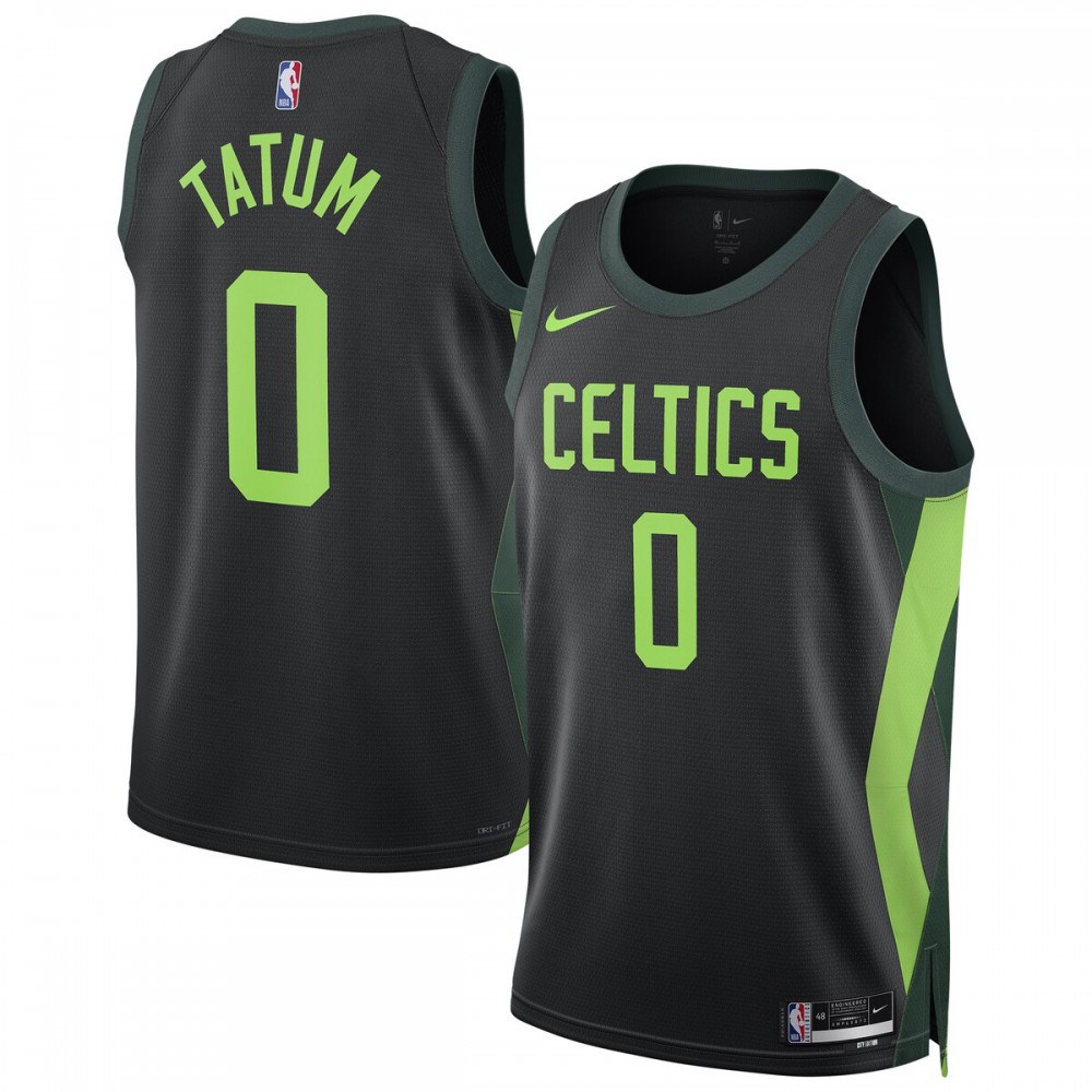 Men's Boston Celtics 2024/25 Black City Player Jersey