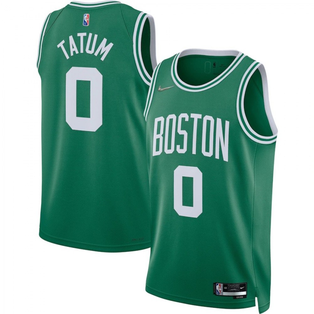 Kids' Boston Celtics 2021/22 Green Icon Swingman Jersey