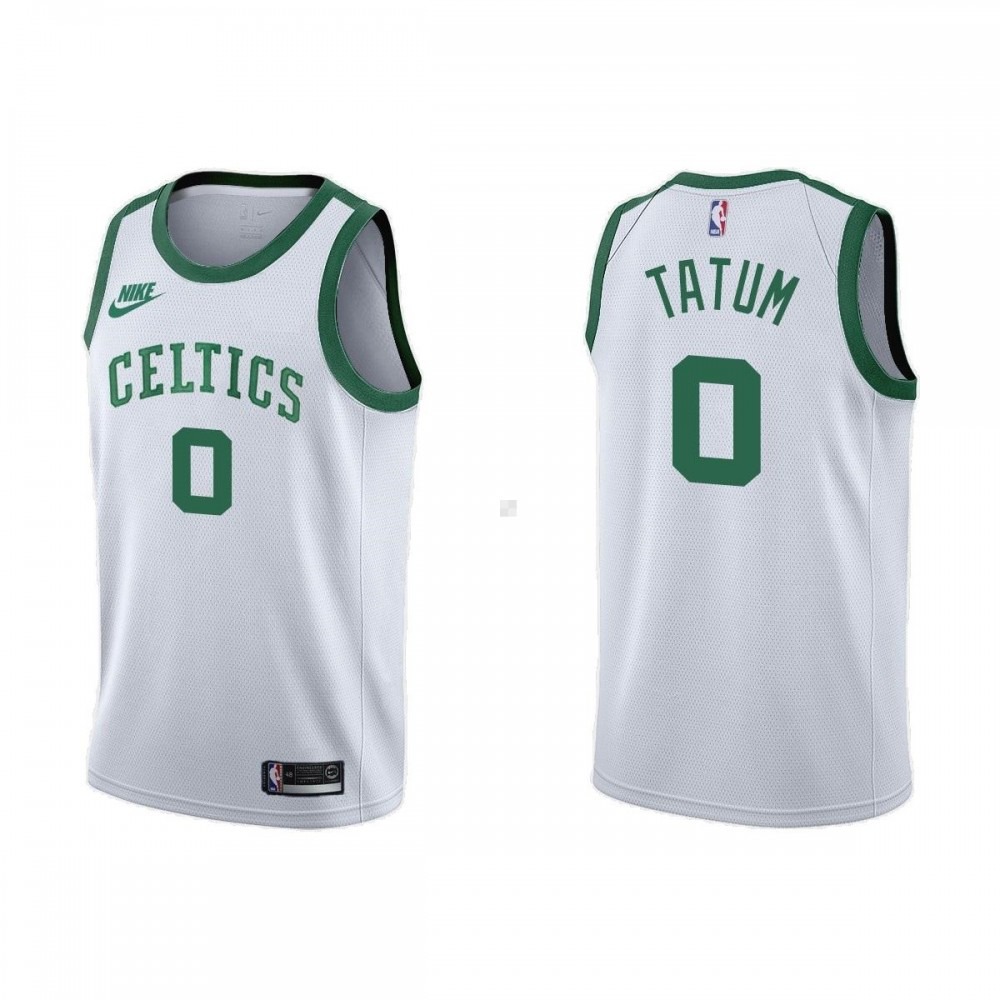 Kids' Boston Celtics 2021/22 White Anniversary Jersey
