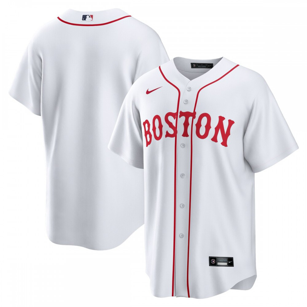 Women's Boston Red Sox White Replica Jersey