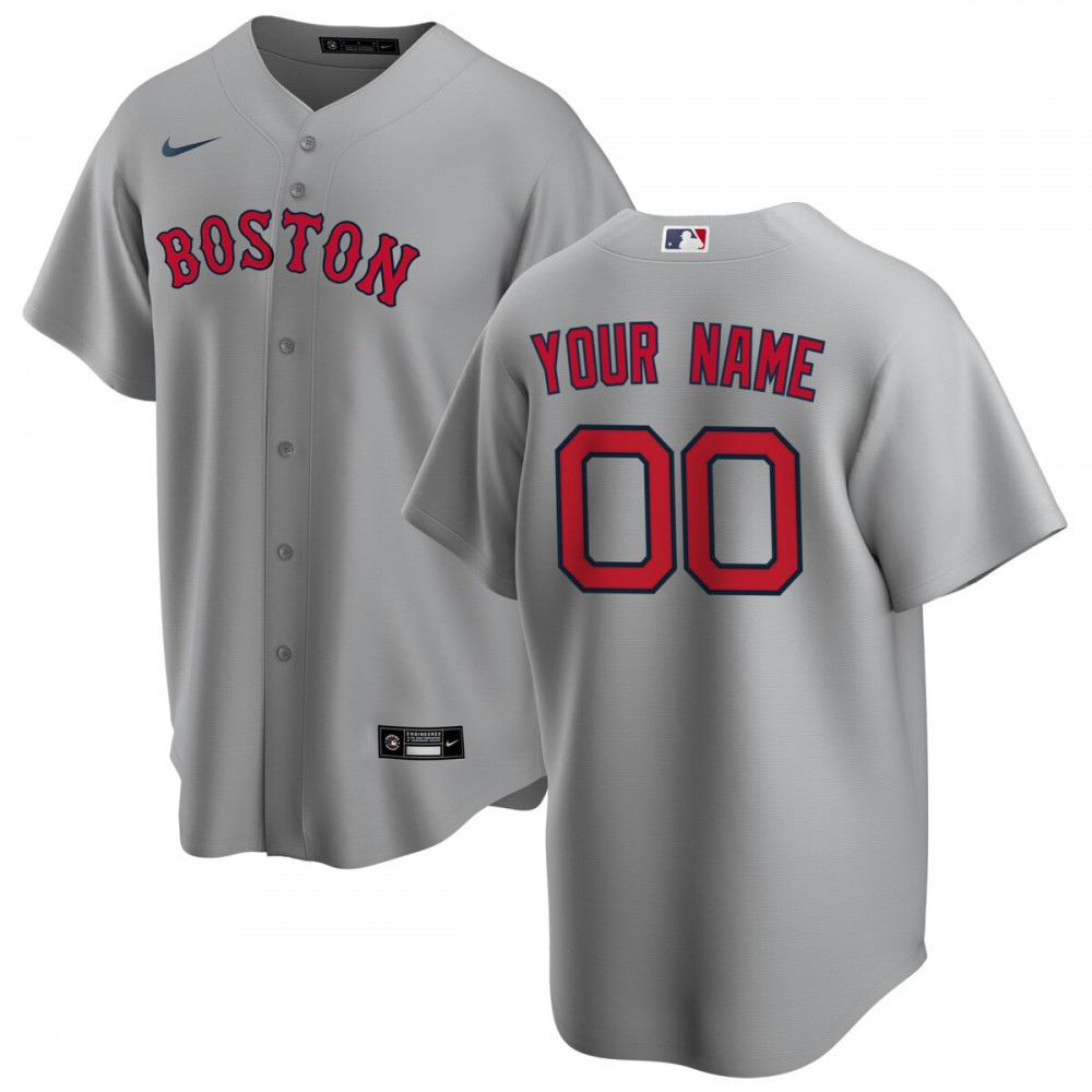Kids' Boston Red Sox Gray Replica Jersey