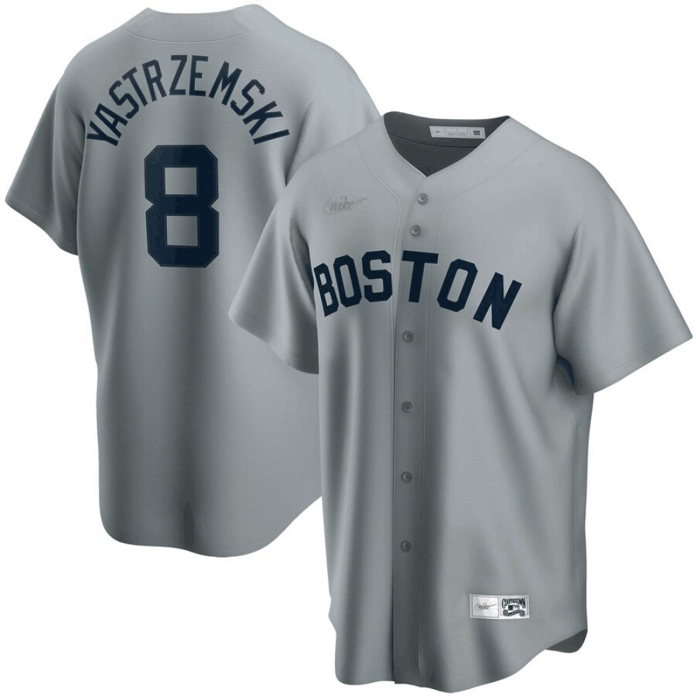 Men's Boston Red Sox Gray Player Jersey