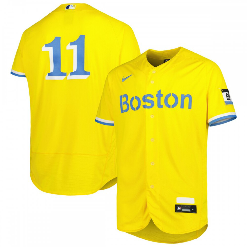 Kids' Boston Red Sox Gold City Player Jersey