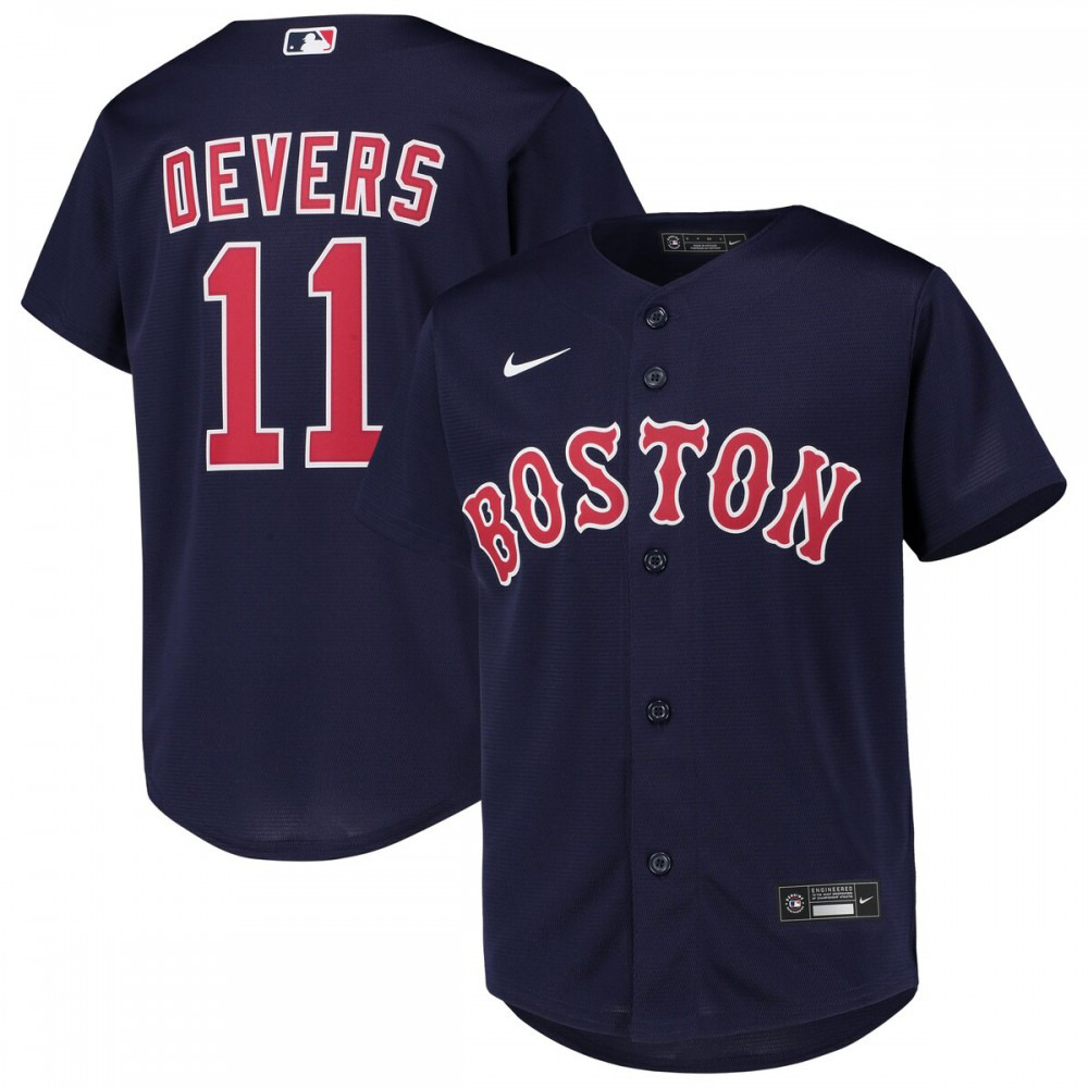 Kids' Boston Red Sox Navy Player Jersey