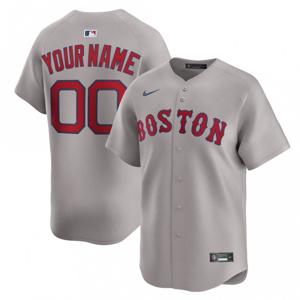 Kids' Boston Red Sox Gray Limited Jersey