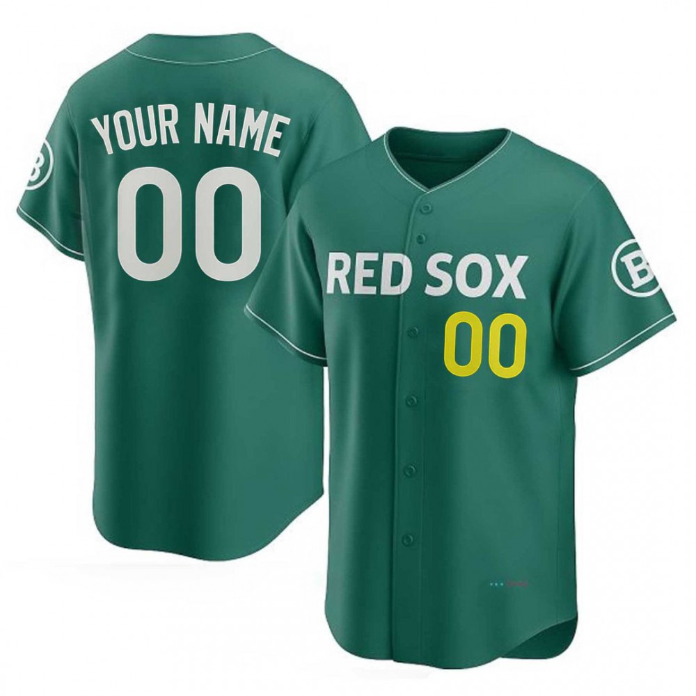 Men's Boston Red Sox 2025 Green City Limited Jersey
