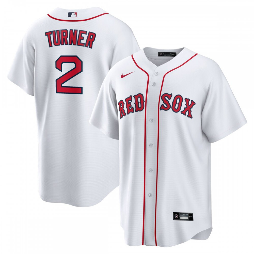 Kids' Boston Red Sox White Player Jersey