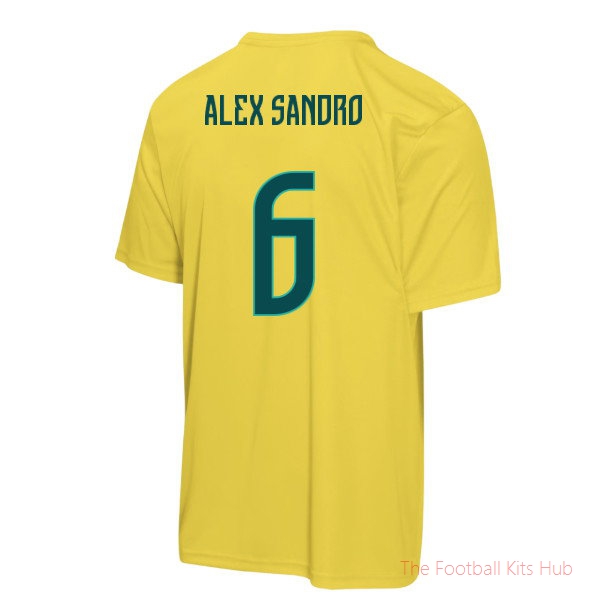 Women's Brazil 2026 Yellow Tee