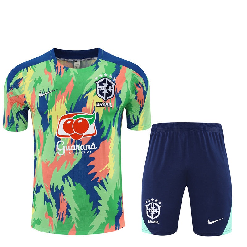 Kids' Brazil 2025/26 Blue Shorts
