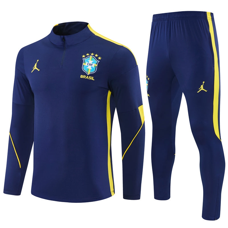 Women's Brazil 2026/27 Dark Training Tracksuit