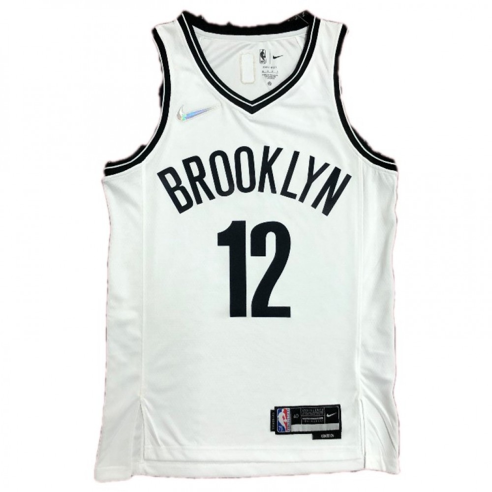 Women's Brooklyn Nets 2021 White Icon Swingman Jersey