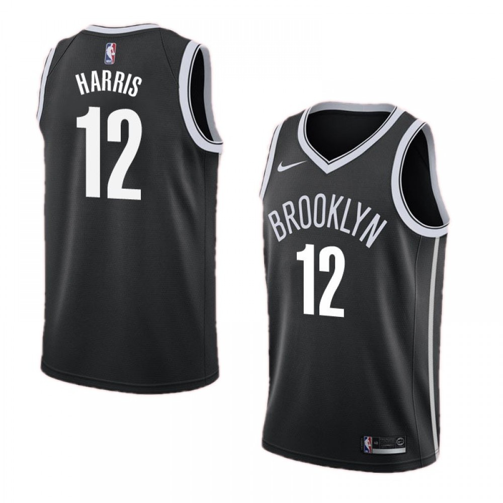 Kids' Brooklyn Nets 2021 Black Icon Swingman Jersey