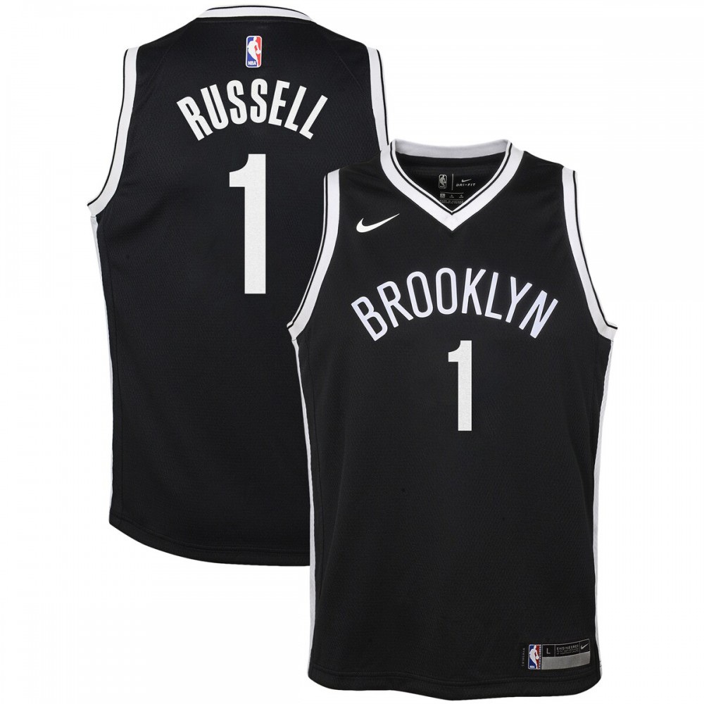Men's Brooklyn Nets Black Icon Swingman Jersey