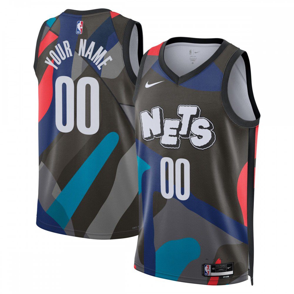 Women's Brooklyn Nets 2023/24 Black City Swingman Jersey