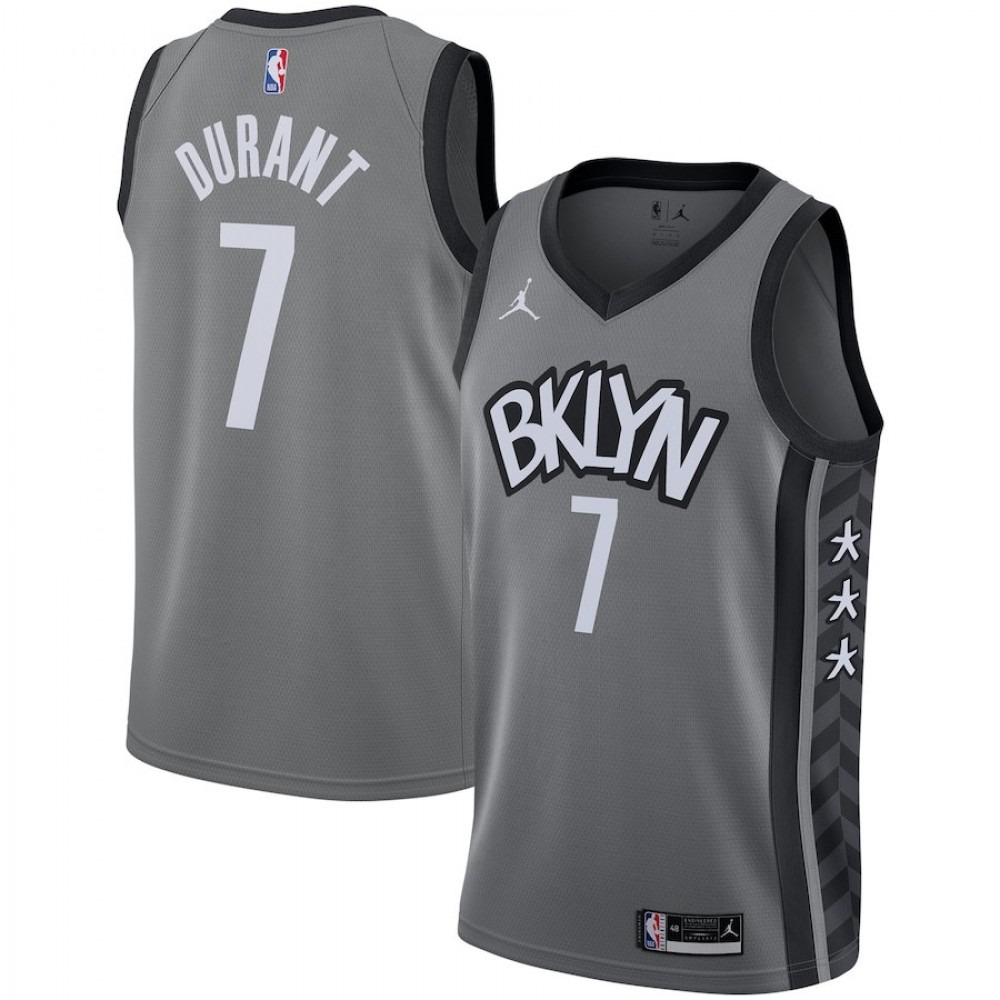 Women's Brooklyn Nets 2020/21 Gray Statement Swingman Jersey