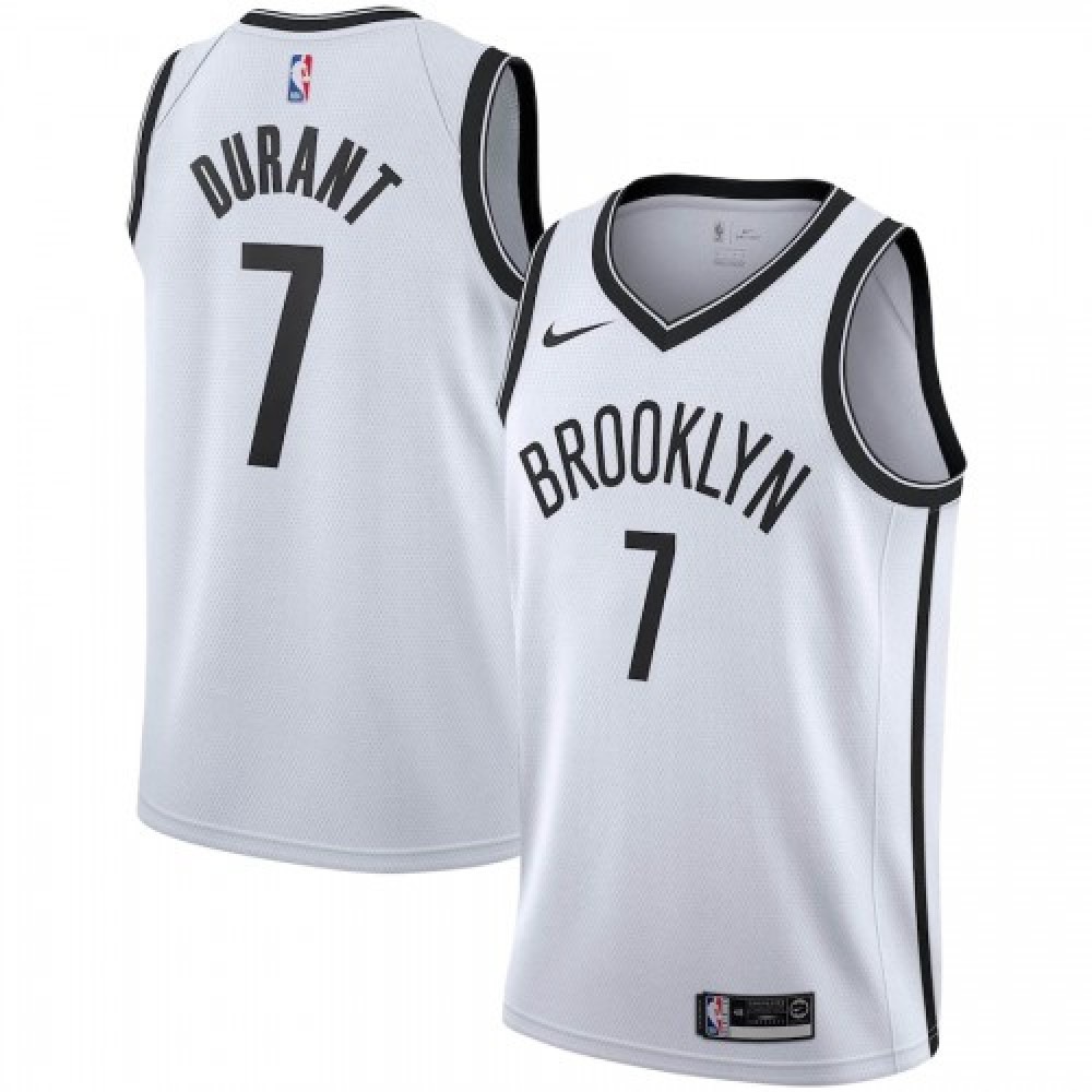 Men's Brooklyn Nets 2020/21 White Swingman Jersey