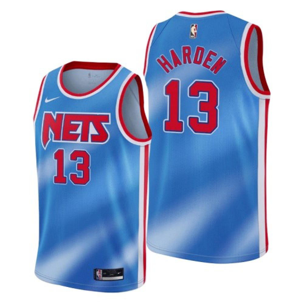 Kids' Brooklyn Nets 2020/21 Blue Classic Swingman Jersey