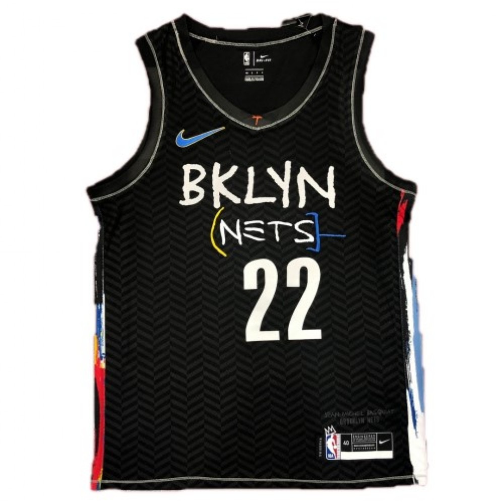Kids' Brooklyn Nets 2020/21 Black City Player Jersey