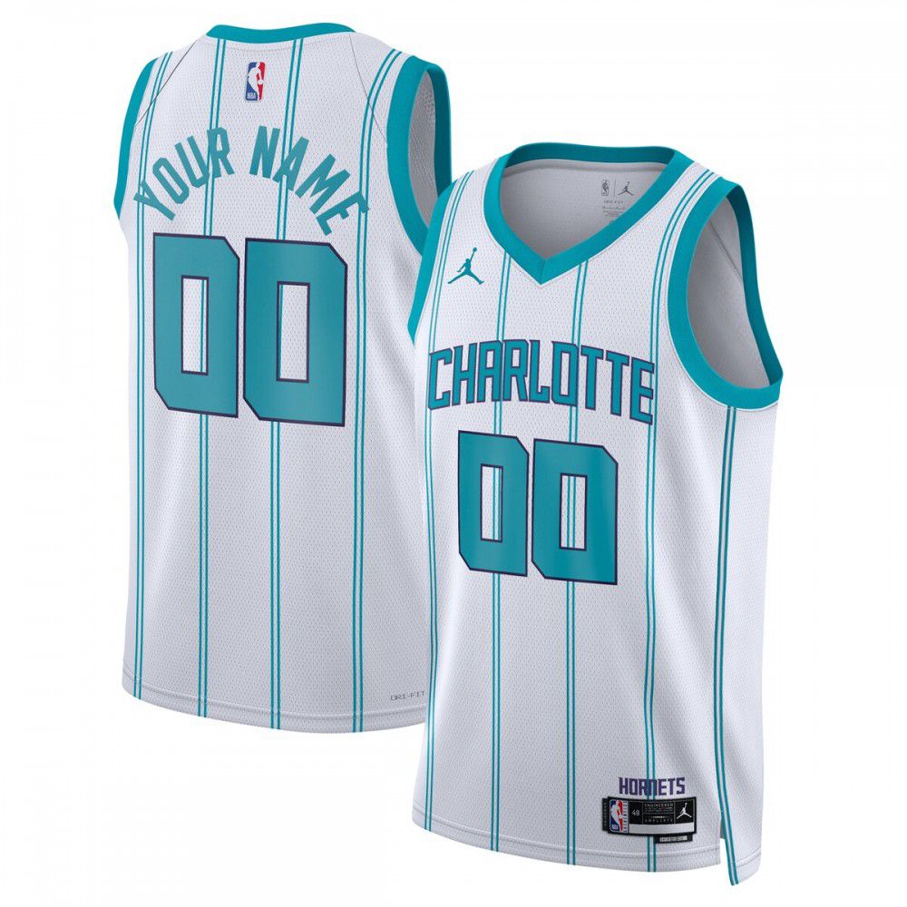 Men's Charlotte Hornets 2022/23 White Swingman Jersey