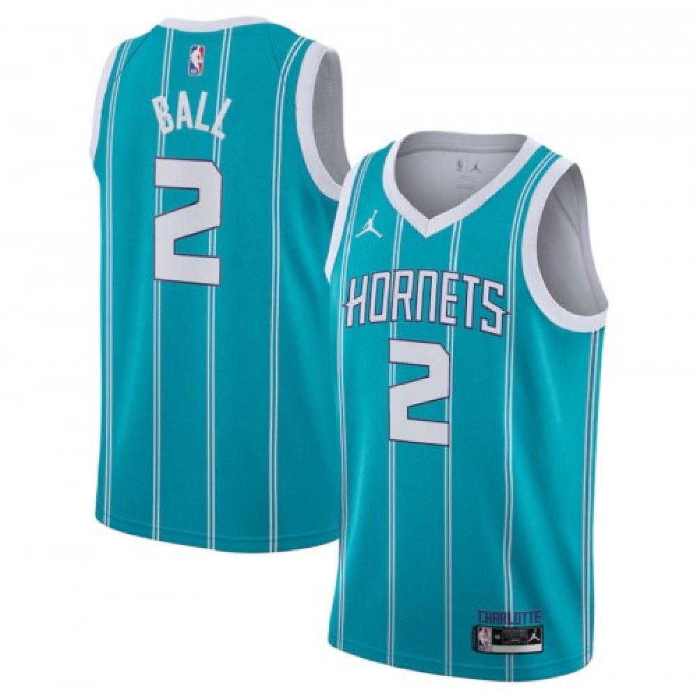 Men's Charlotte Hornets 2020/21 Green Swingman Jersey