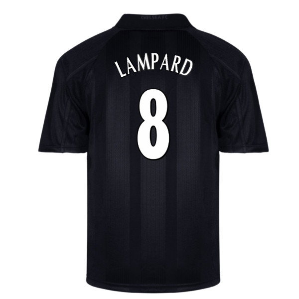 Kids' Chelsea Black Retro Jersey