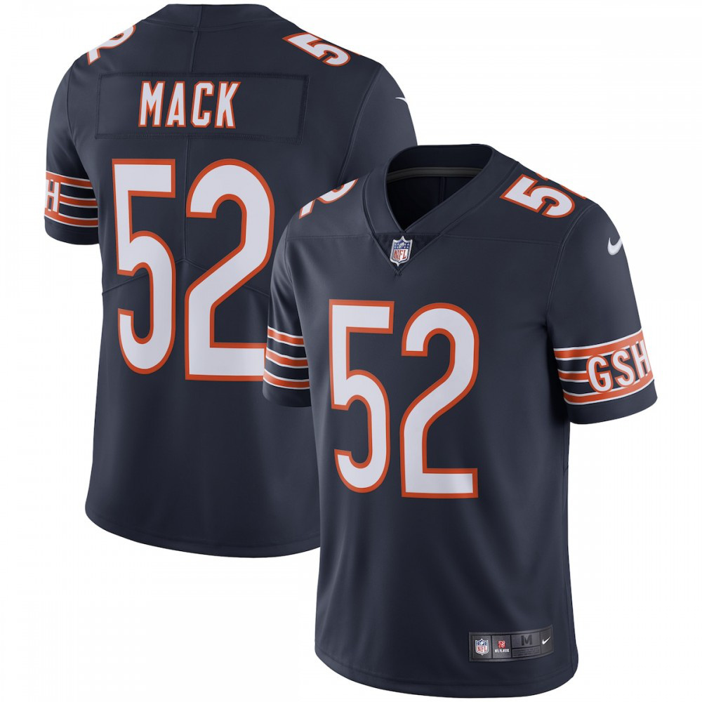 Men's Chicago Bears Navy Limited Jersey