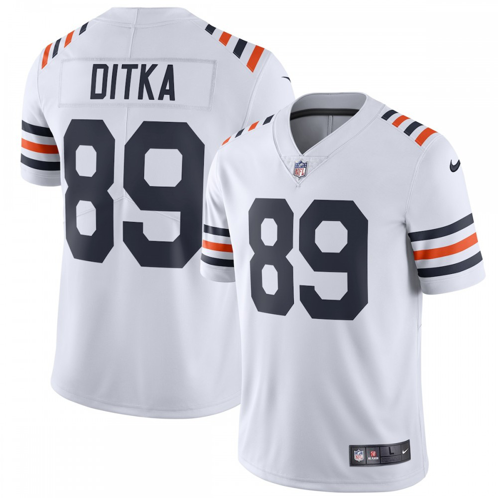 Men's Chicago Bears White Classic Limited Jersey