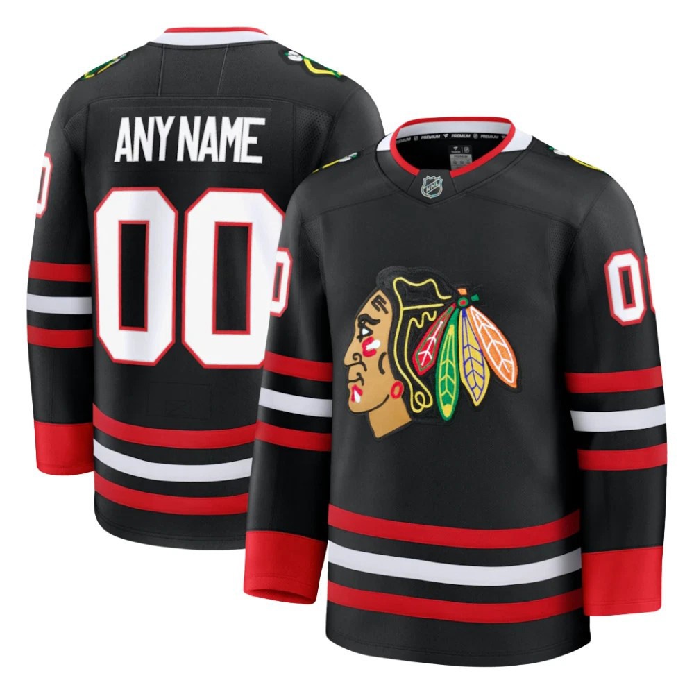 Women's Chicago Blackhawks Black Alternate Jersey
