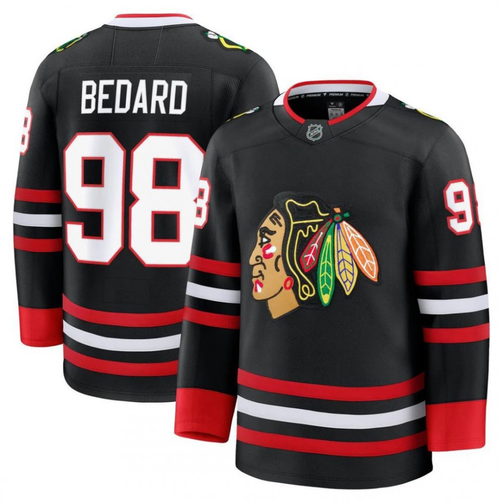 Women's Chicago Blackhawks Black Alternate Jersey