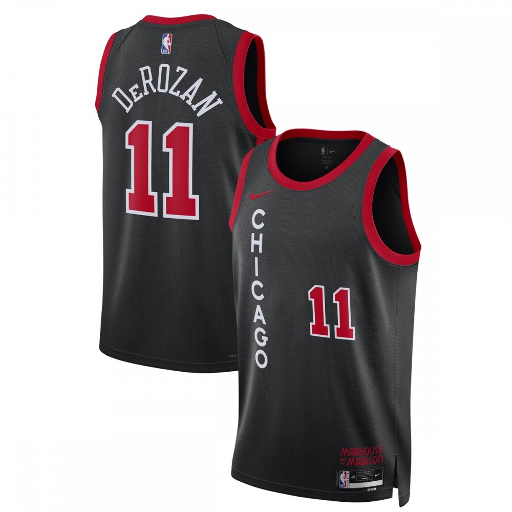 Women's Chicago Bulls 2023/24 Black City Swingman Jersey