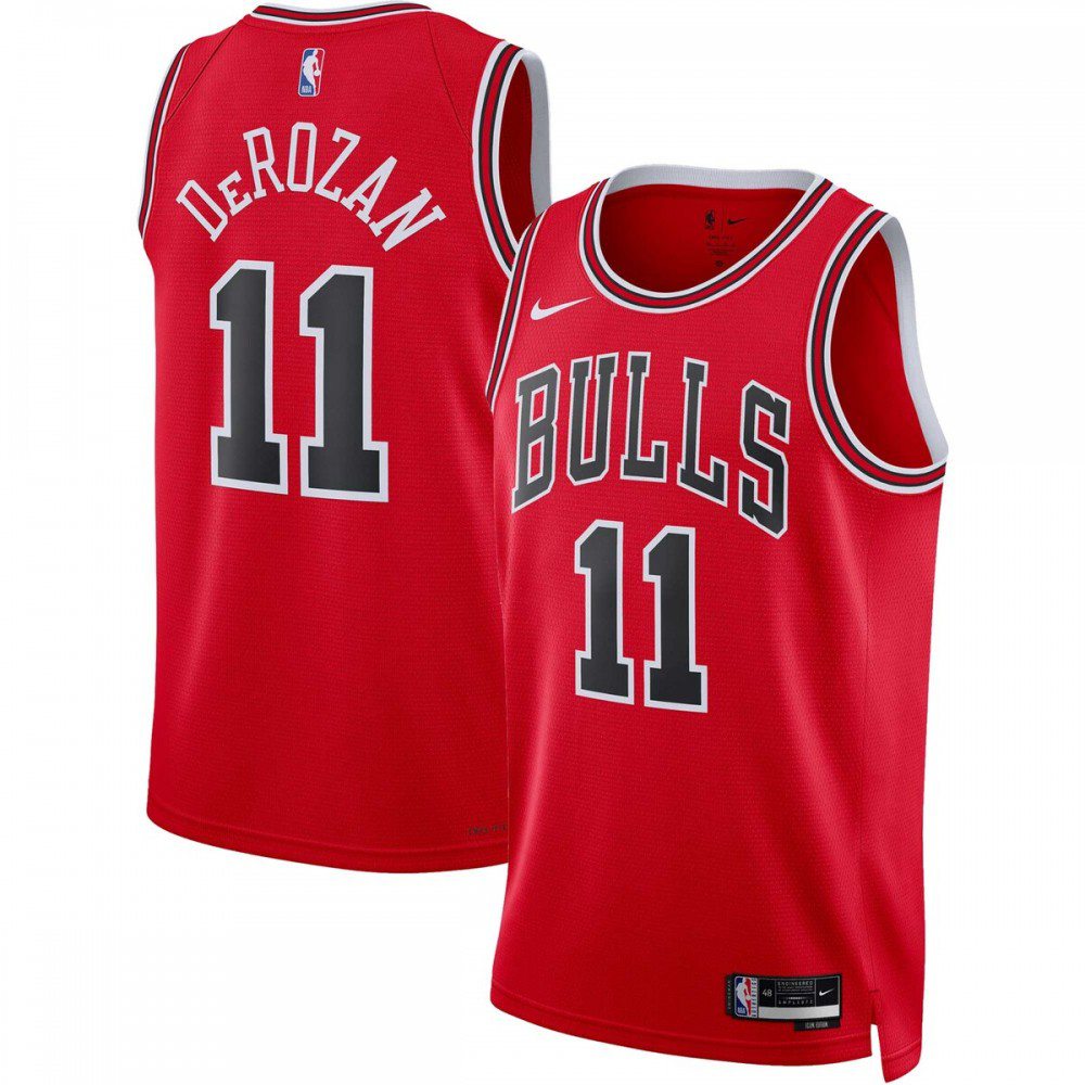 Kids' Chicago Bulls 2022/23 Red Icon Swingman Jersey