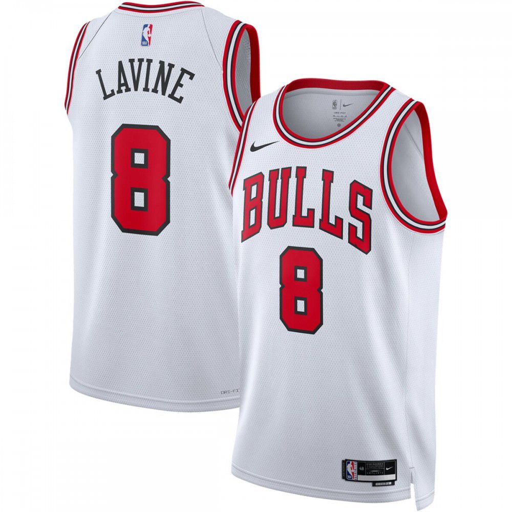 Women's Chicago Bulls 2022/23 White Swingman Jersey