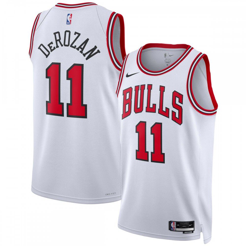 Kids' Chicago Bulls 2022/23 White Swingman Jersey