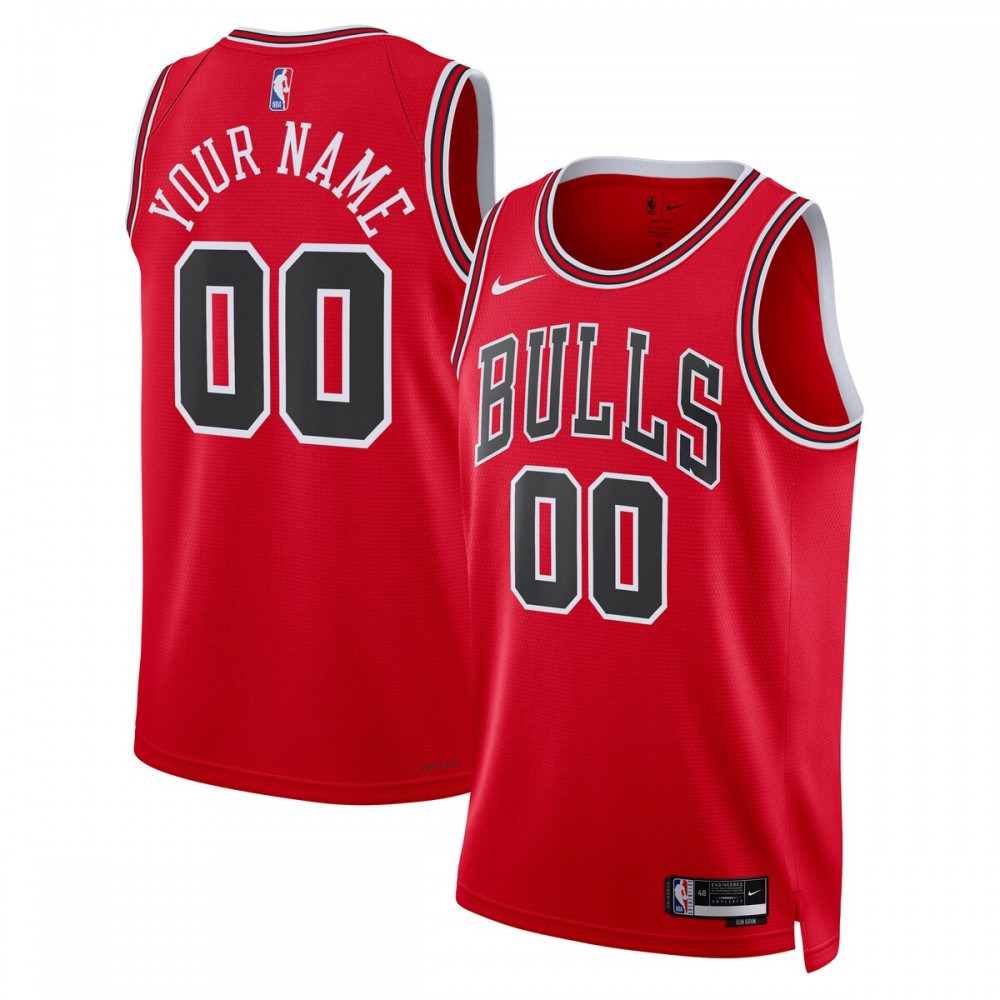 Kids' Chicago Bulls 2022/23 Red Icon Swingman Jersey