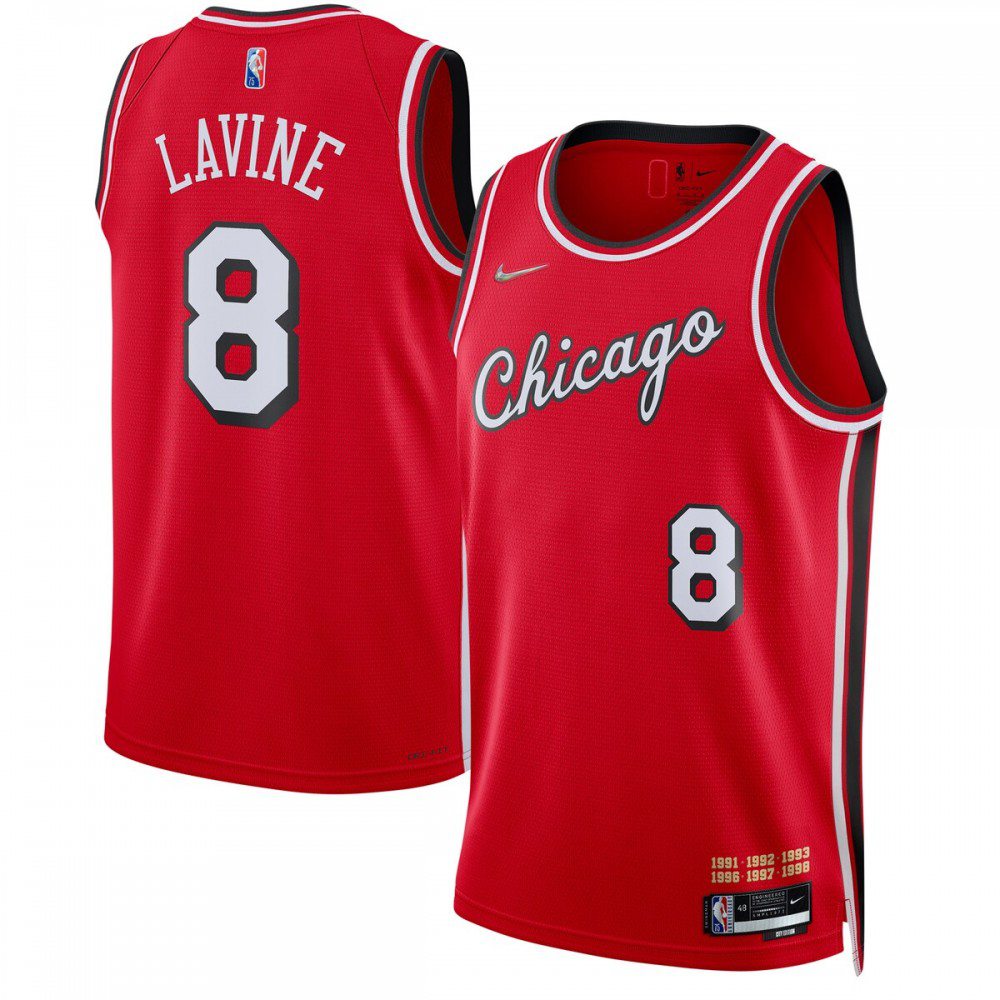 Women's Chicago Bulls 2021/22 Red City Swingman Jersey