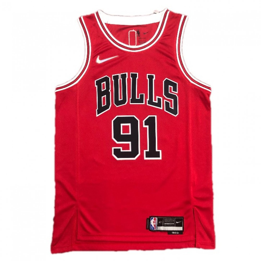 Kids' Chicago Bulls 2021 Red Icon Swingman Jersey
