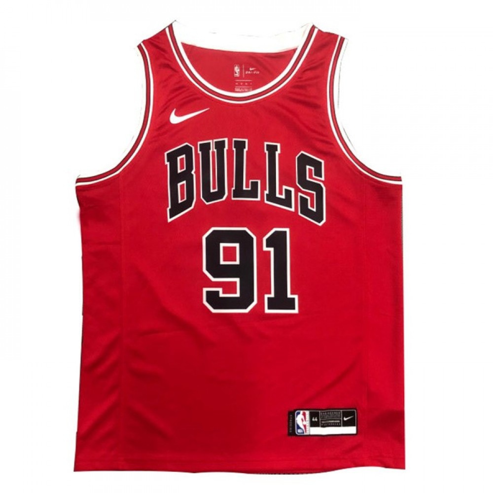Men's Chicago Bulls Red Icon Swingman Jersey
