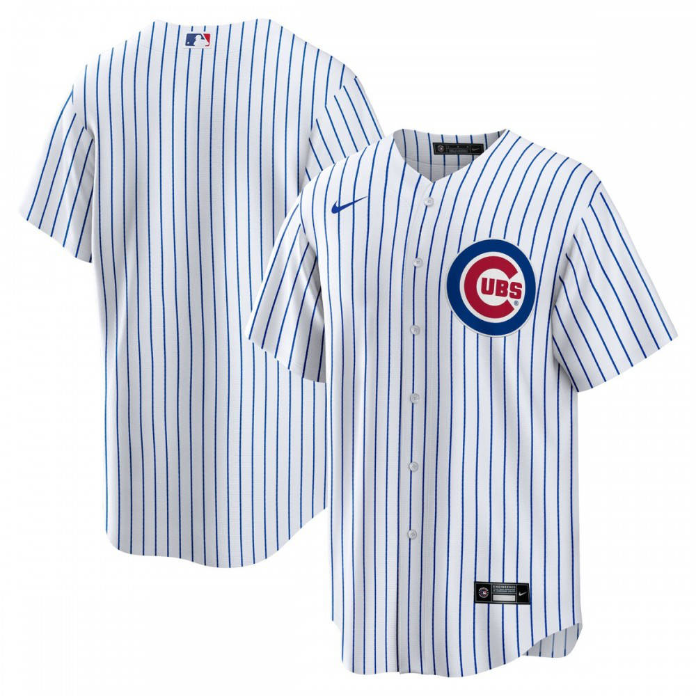 Women's Chicago Cubs White Replica Jersey