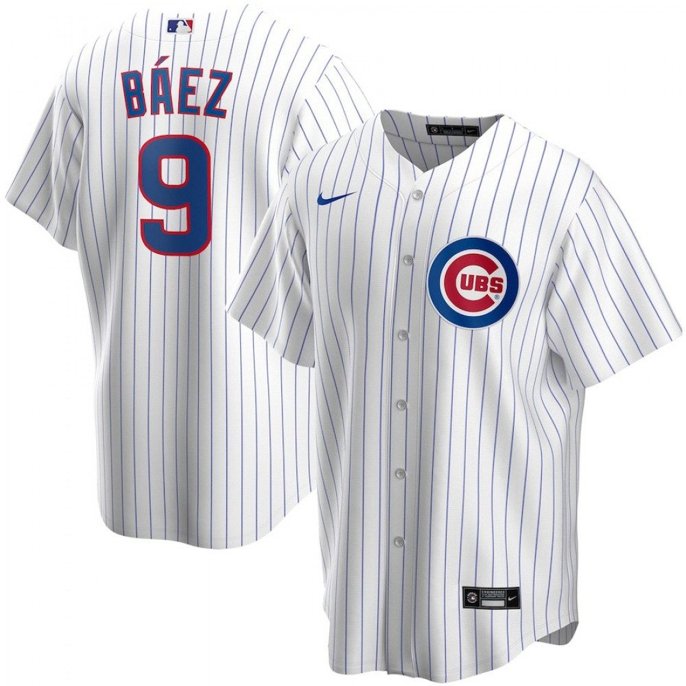 Men's Chicago Cubs White Player Jersey