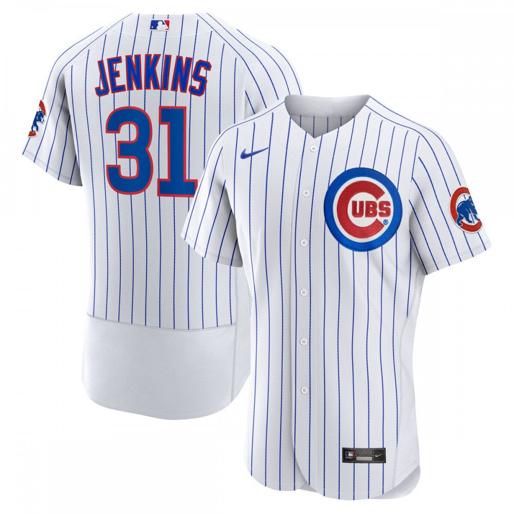Men's Chicago Cubs White Player Jersey