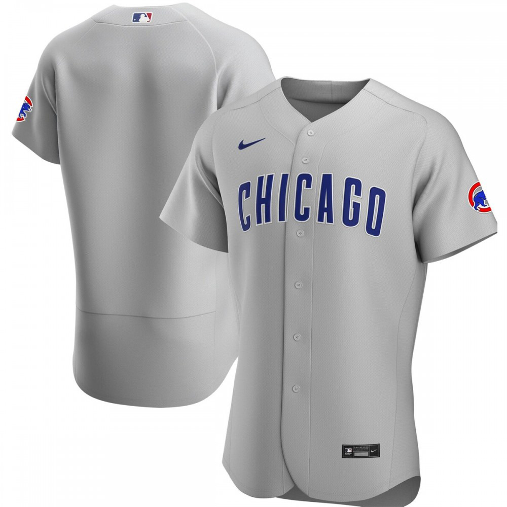 Men's Chicago Cubs Gray Jersey