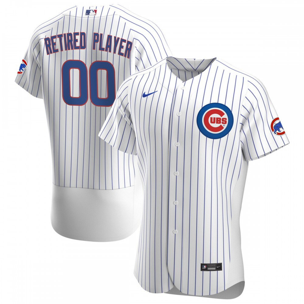 Men's Chicago Cubs White Player Jersey