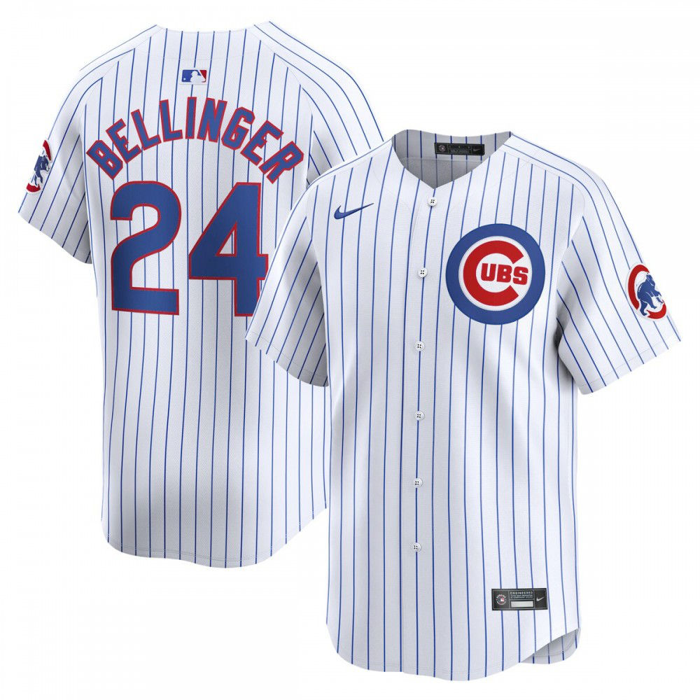 Men's Chicago Cubs White Limited Jersey
