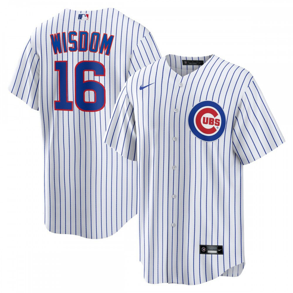 Kids' Chicago Cubs White Replica Jersey