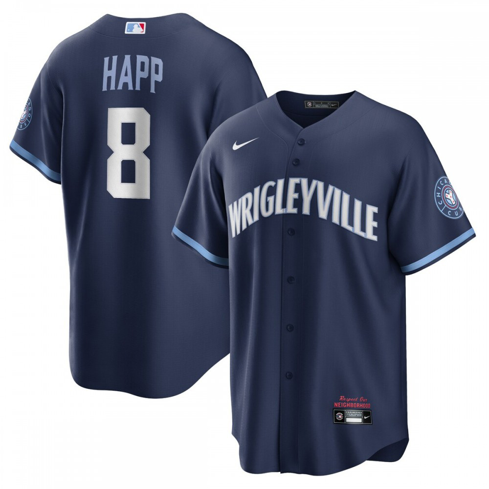 Kids' Chicago Cubs 2021 Navy City Player Jersey