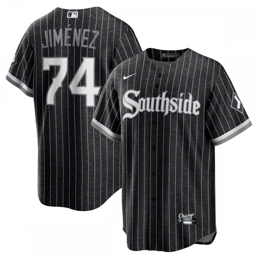 Men's Chicago White Sox 2021 Black City Player Jersey